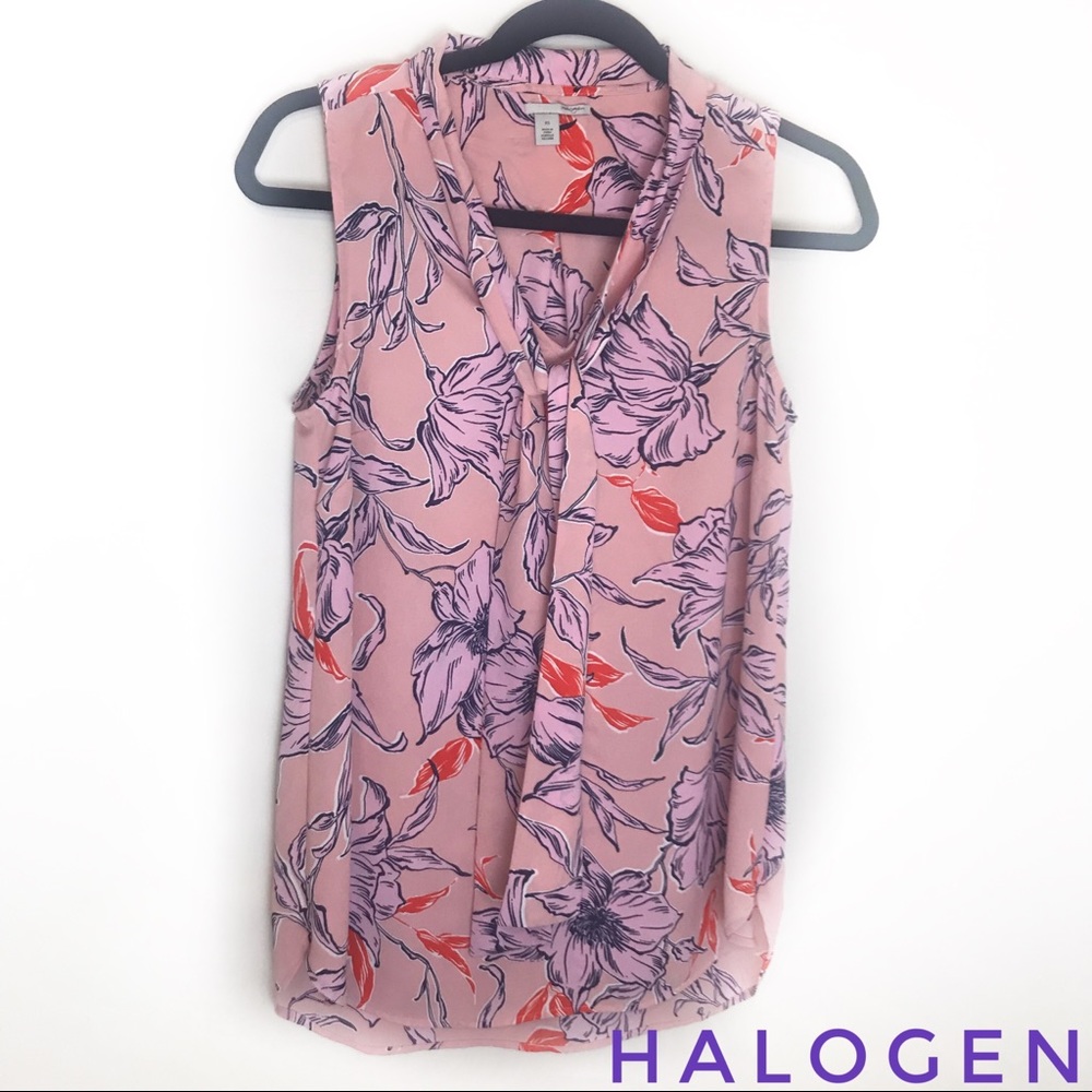 Halogen sleeveless v neck top